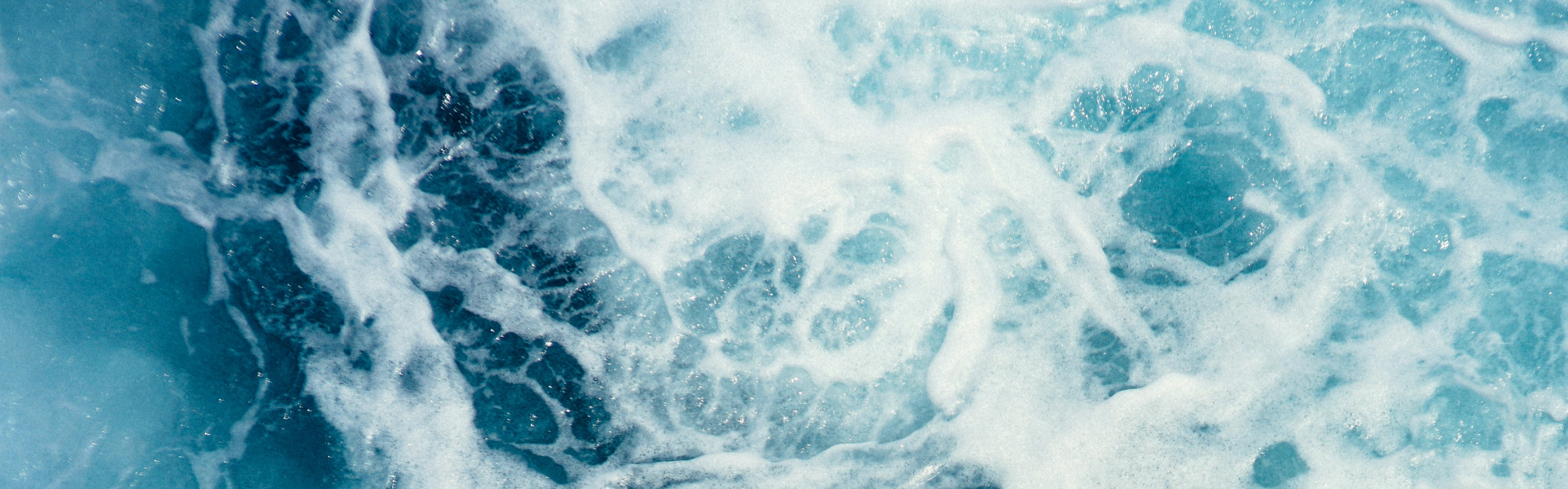 close-up of waves