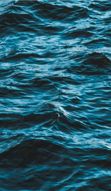 close-up of sea waves